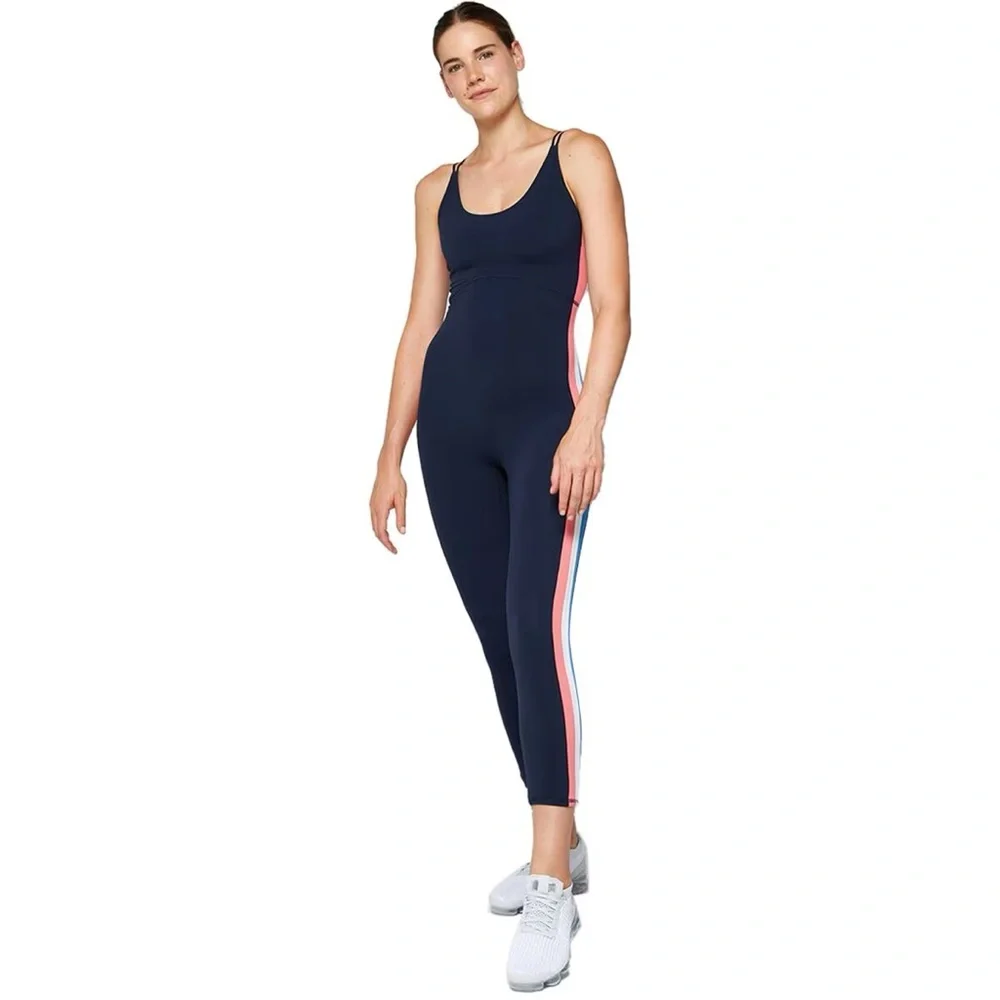 Fourlaps Elevate One-Piece Jumpsuit Navy Blue Bodysuit NWT Womens Size XXL - Picture 1 of 9